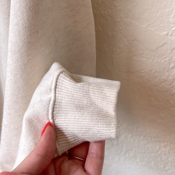 Aerie - Embroidered Mock Neck Oversized Sweater - Picture 4 of 9